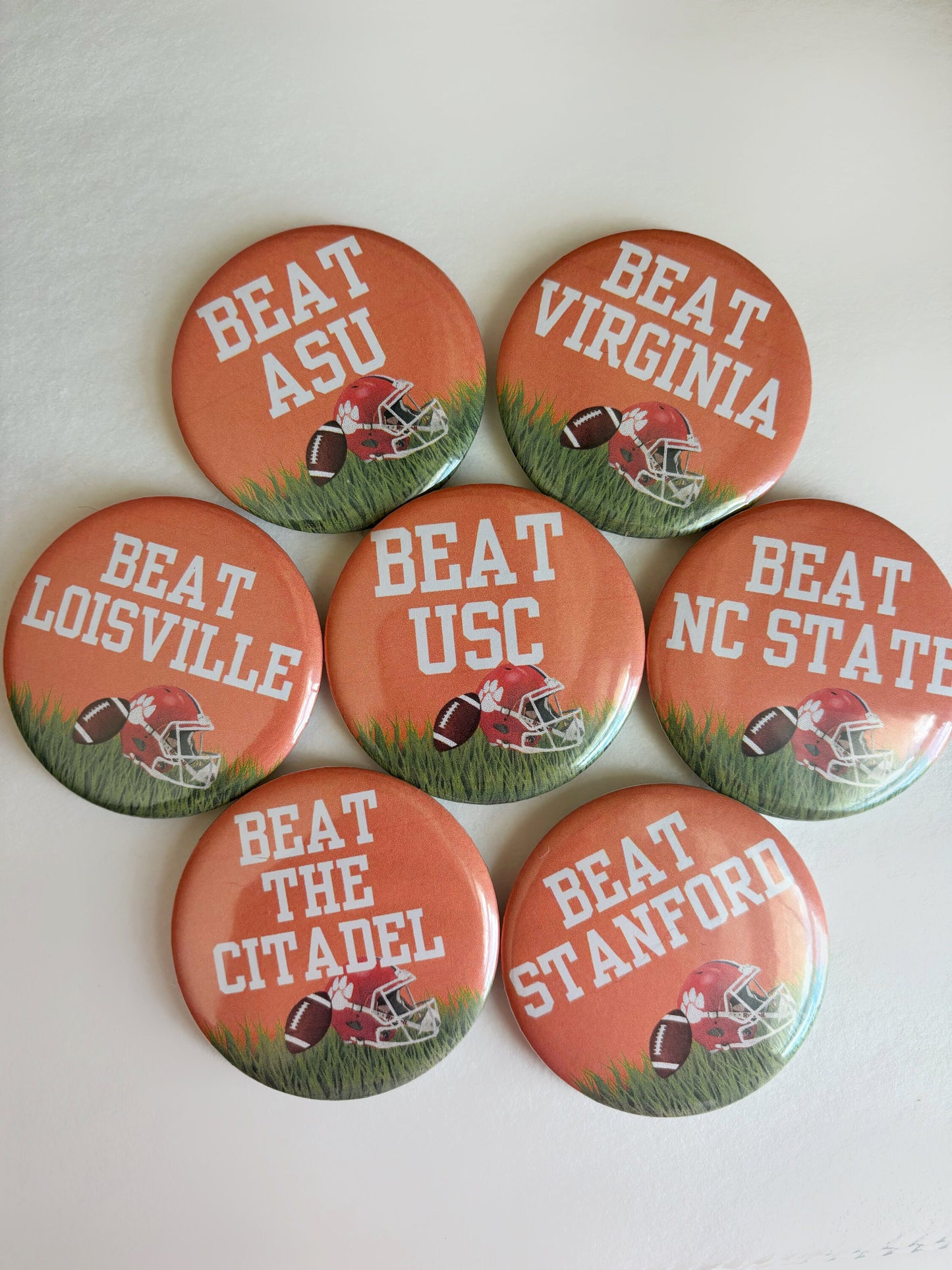 Clemson Home Game Pin Bundle 2025-2026 Season!