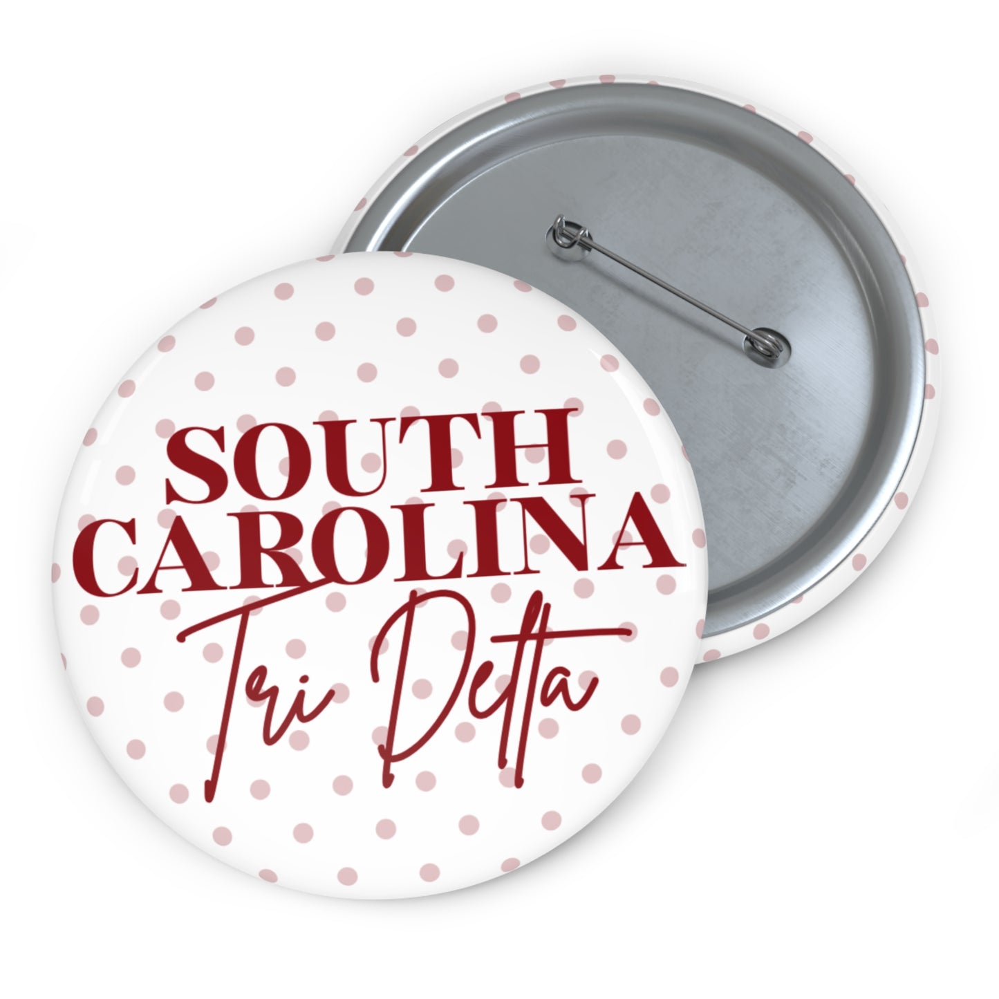 South Carolina Greek Polka Dot Pin