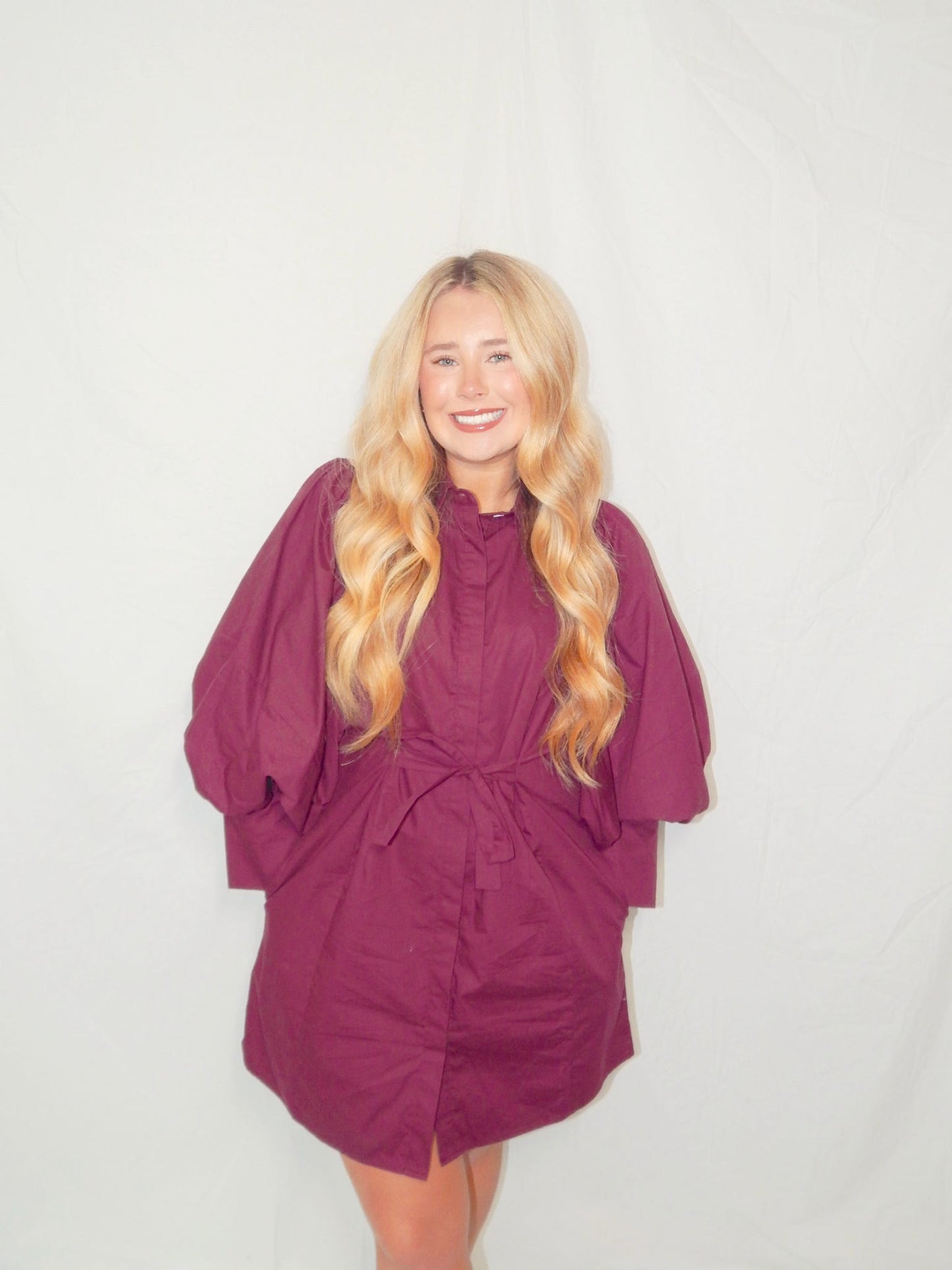 The Merry Merlot Dress