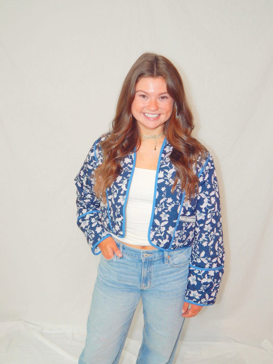 The Reversible Bluebell Jacket