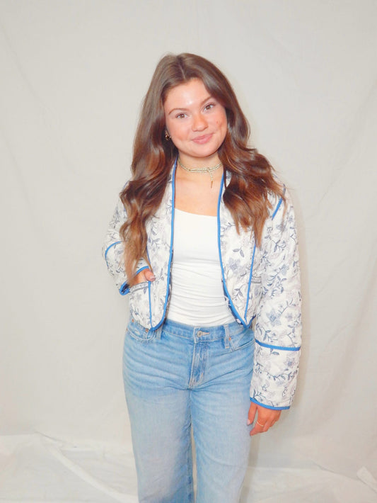 The Reversible Bluebell Jacket