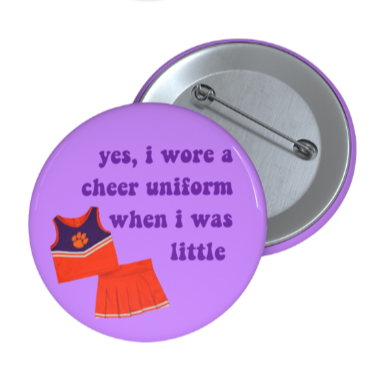 Cheer Uniform Pin