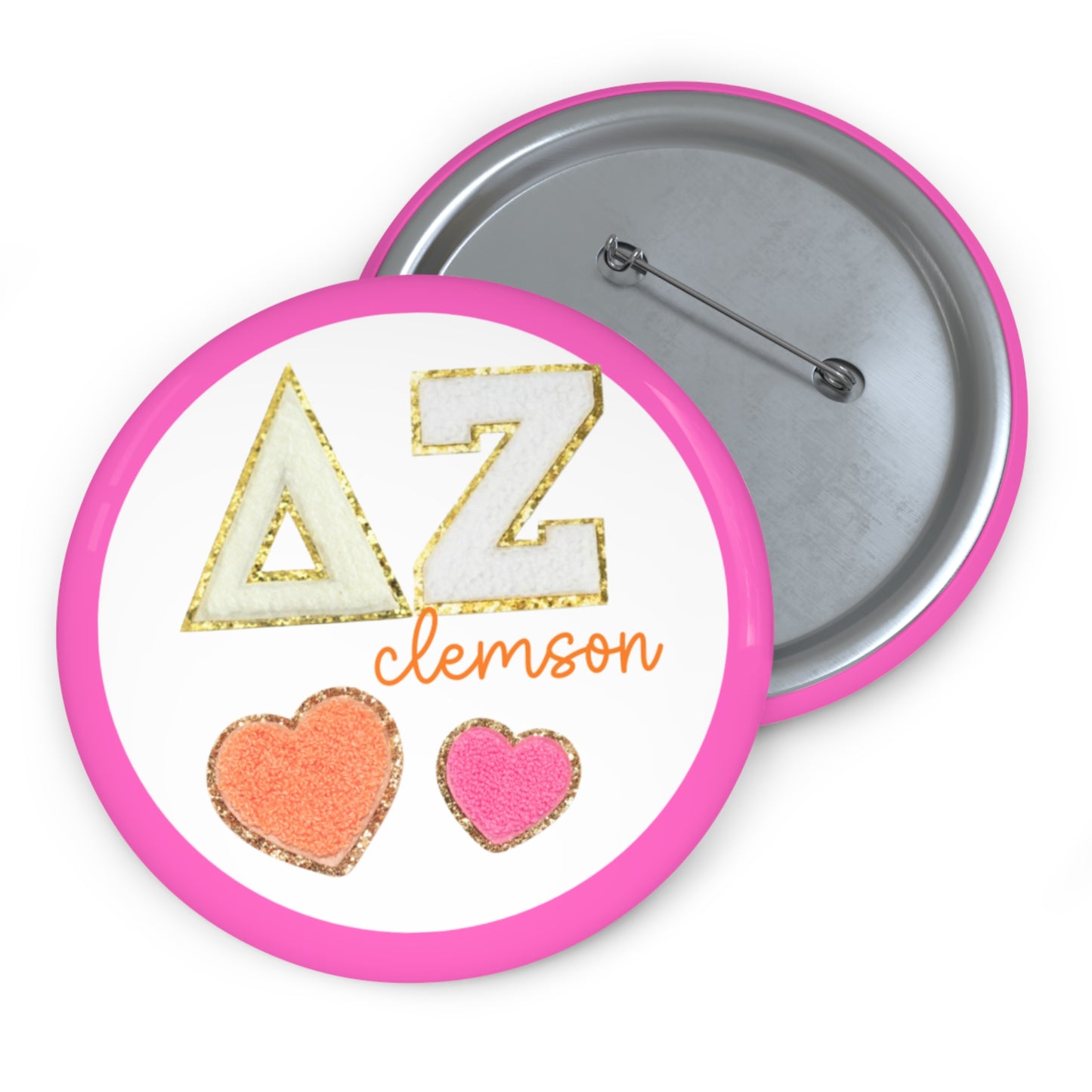 Greek Clemson Pin