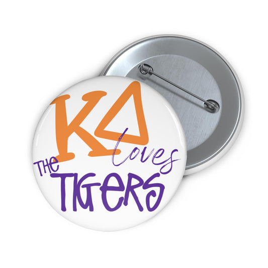 Sorority Loves The Tigers Pin